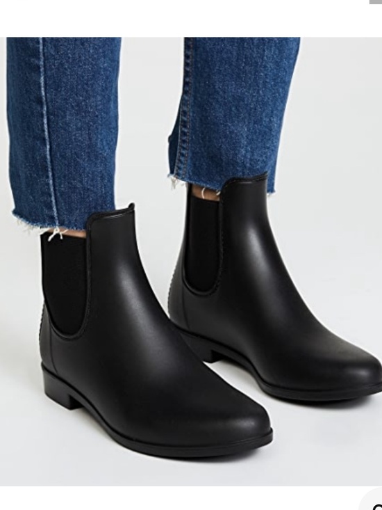 Sam Edelman Shoes - Sam Edelman Matte Black Tinsley Ankle Rain Booties